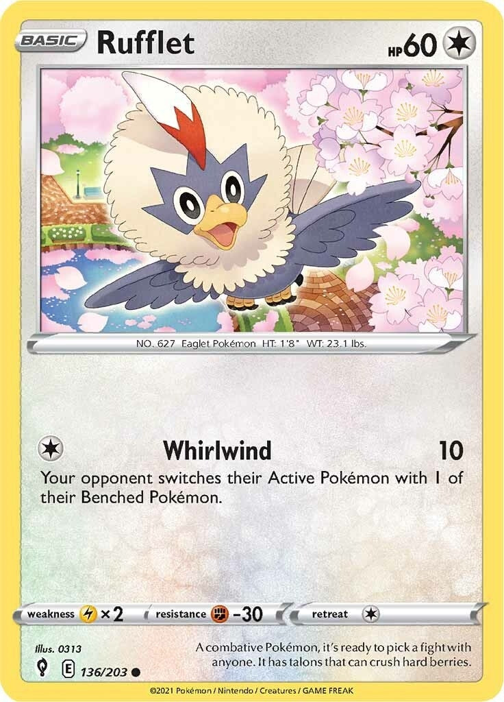 Rufflet (136/203) [SWSH07]