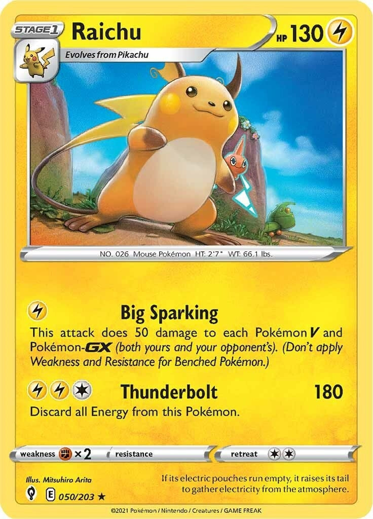 Raichu (050/203) [SWSH07]