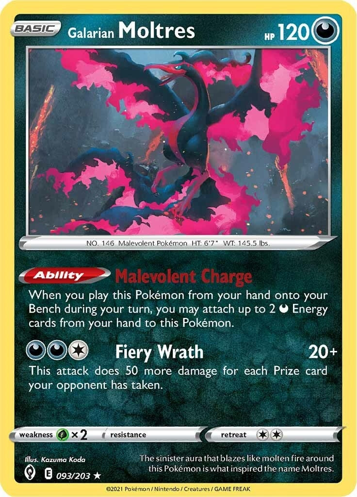 Galarian Moltres (093/203) [SWSH07]