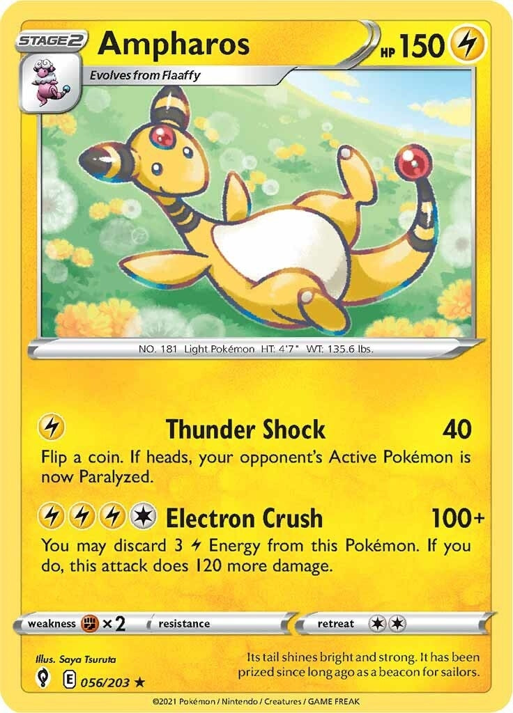 Ampharos (056/203) [SWSH07]
