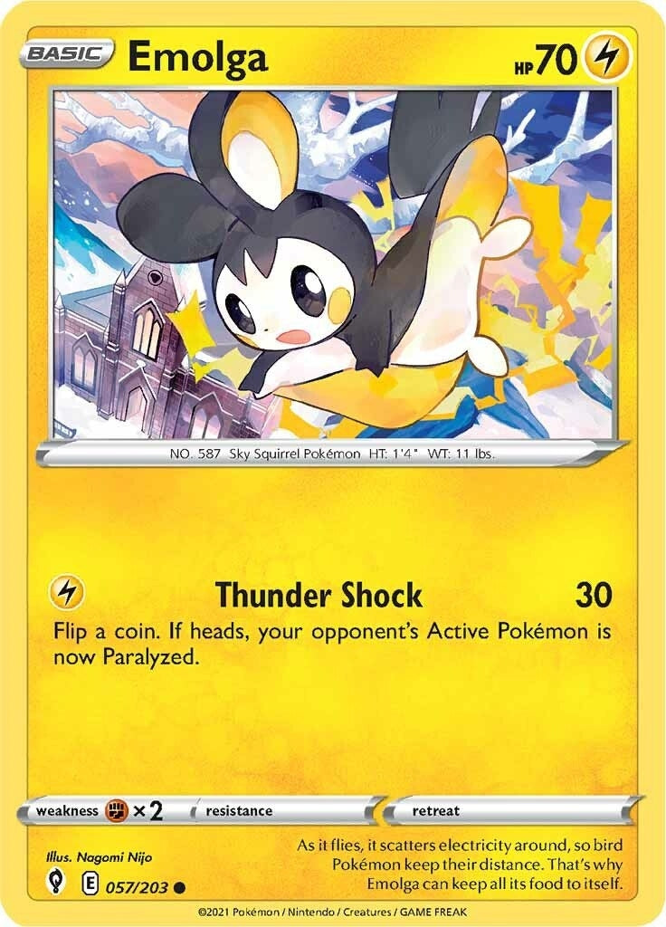 Emolga (057/203) [SWSH07]