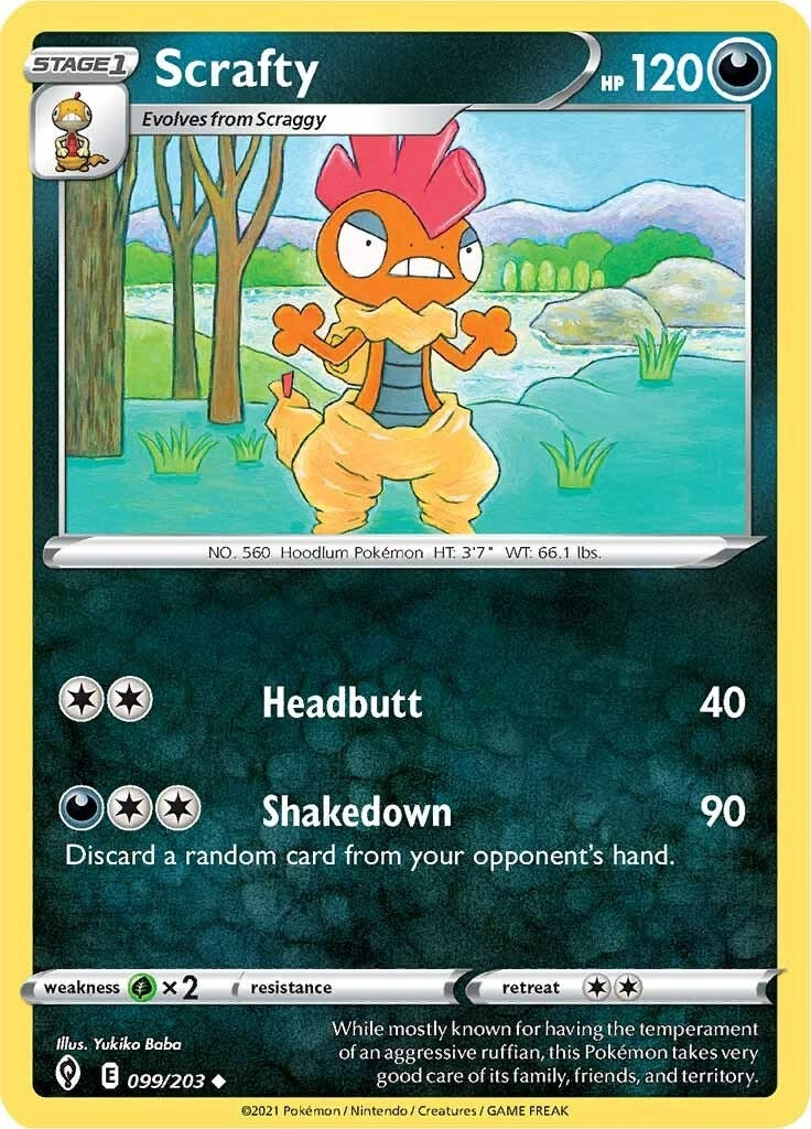 Scrafty (099/203) [SWSH07]