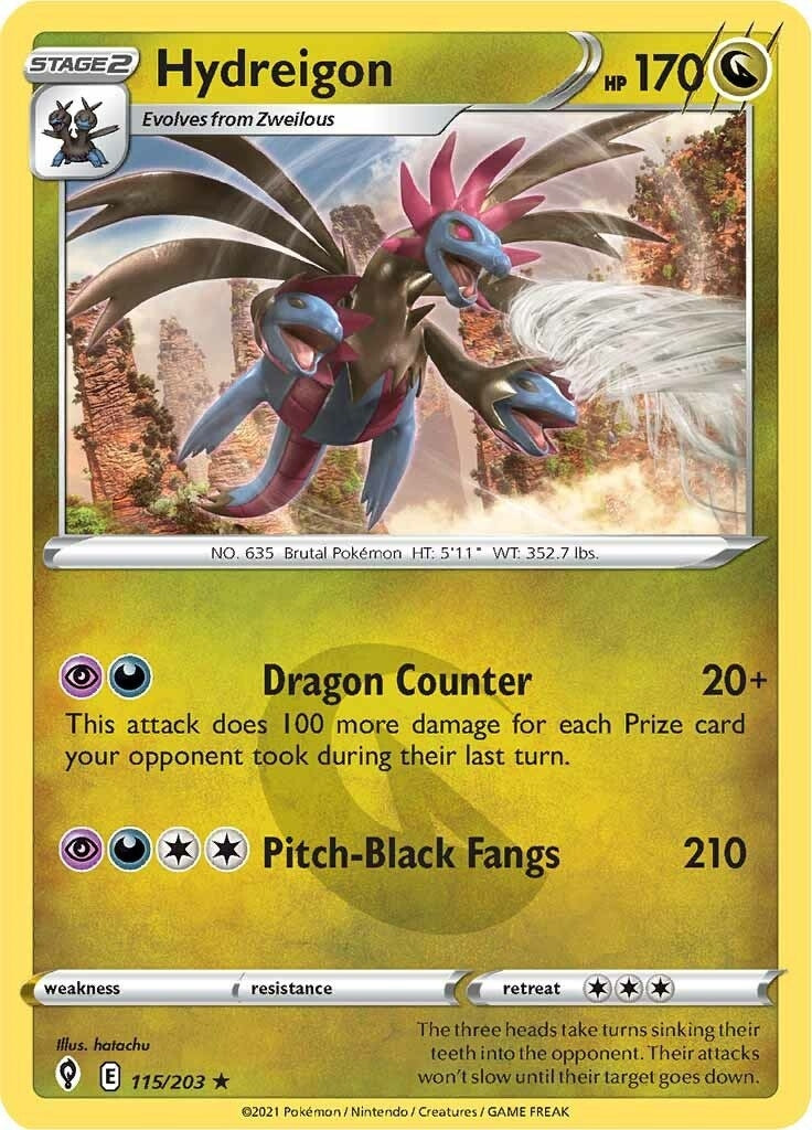 Hydreigon (115/203) [SWSH07]