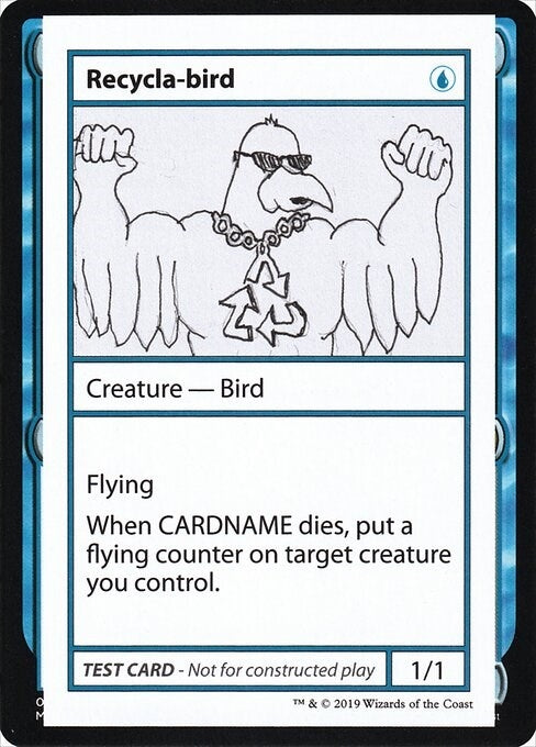 Recycla bird No PW Symbol [CMB1]