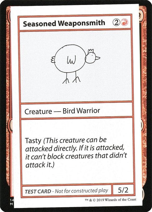 Seasoned Weaponsmith No PW Symbol [CMB1]