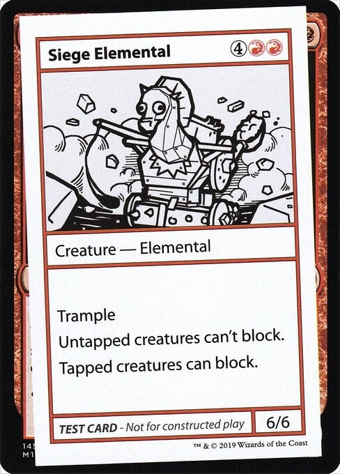 Siege Elemental No PW Symbol [CMB1]