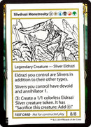 Slivdrazi Monstrosity (2021 Edition) [Mystery Booster Playtest Cards]
