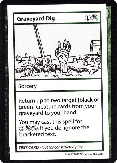 Graveyard Dig No PW Symbol [CMB1]