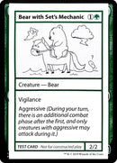 Bear with Sets Mechanic No PW Symbol [CMB1]