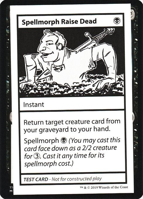 Spellmorph Raise Dead No PW Symbol [CMB1]