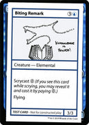 Biting Remark No PW Symbol [CMB1]