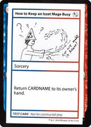 How to Keep an Izzet Mage Busy (2021 Edition) [Mystery Booster Playtest Cards]