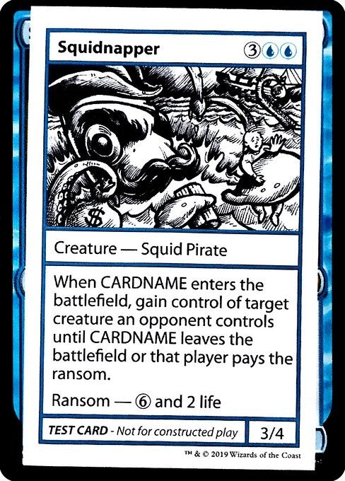 Squidnapper (2021 Edition) [Mystery Booster Playtest Cards]