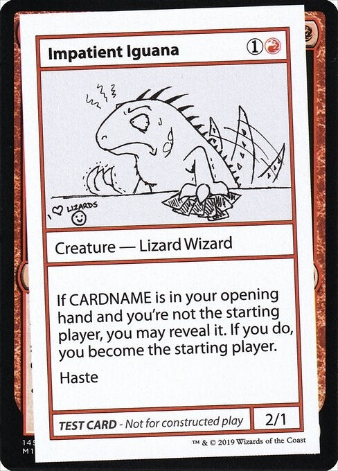 Impatient Iguana No PW Symbol [CMB1]