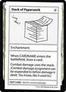 Stack of Paperwork No PW Symbol [CMB1]