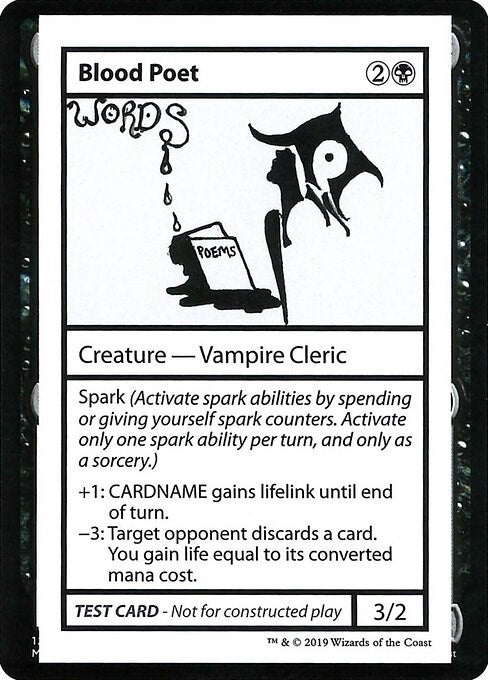 Blood Poet No PW Symbol [CMB1]
