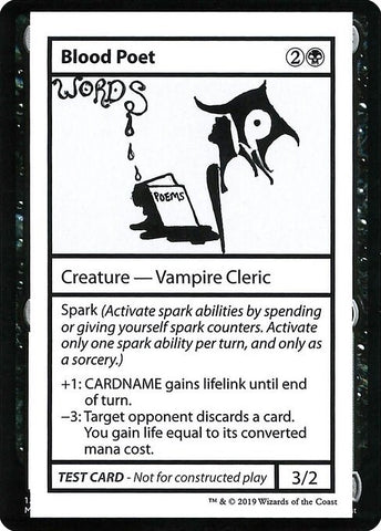 Blood Poet No PW Symbol [CMB1]