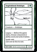 Inspirational Antelope No PW Symbol [CMB1]