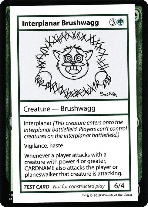 Interplanar Brushwagg No PW Symbol [CMB1]