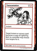 Transcantation (2021 Edition) [Mystery Booster Playtest Cards]