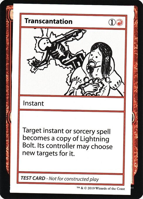 Transcantation (2021 Edition) [Mystery Booster Playtest Cards]