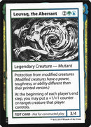Louvaq, the Aberrant (2021 Edition) [Mystery Booster Playtest Cards]