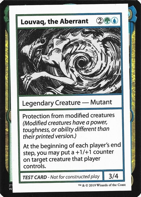 Louvaq, the Aberrant (2021 Edition) [Mystery Booster Playtest Cards]