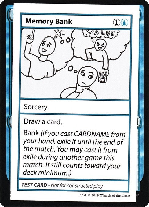Memory Bank (2021 Edition) [Mystery Booster Playtest Cards]