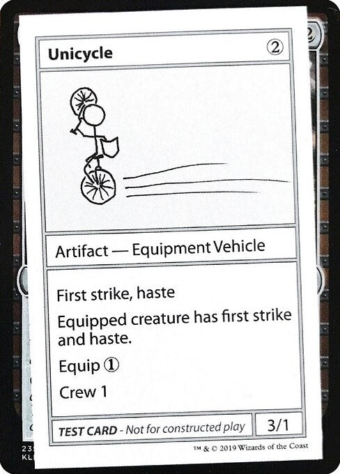 Unicycle No PW Symbol [CMB1]
