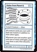 Visitor from Planet Q No PW Symbol [CMB1]