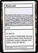 Waste Land No PW Symbol [CMB1]