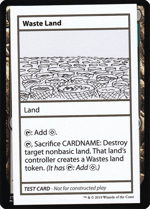 Waste Land No PW Symbol [CMB1]