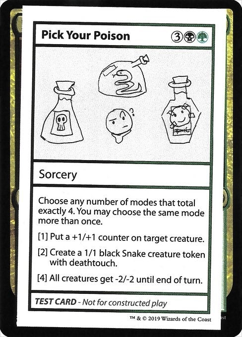Pick Your Poison No PW Symbol [CMB1]