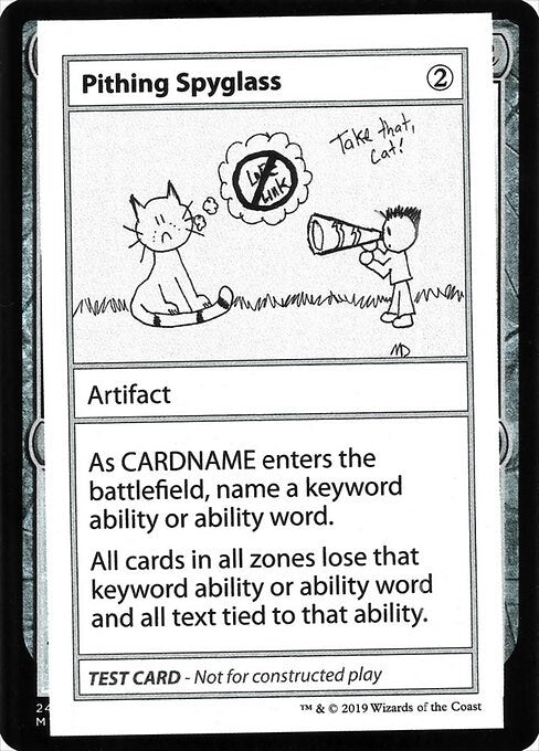 Pithing Spyglass No PW Symbol [CMB1]