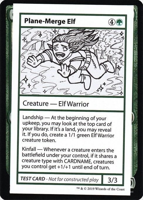 Plane Merge Elf No PW Symbol [CMB1]