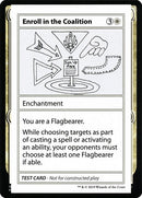 Enroll in the Coalition No PW Symbol [CMB1]