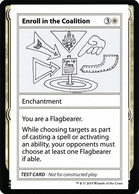 Enroll in the Coalition No PW Symbol [CMB1]