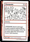 Planequake (2021 Edition) [Mystery Booster Playtest Cards]