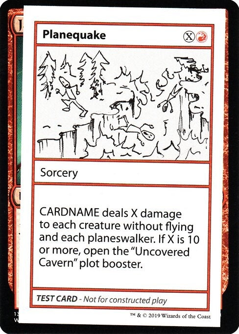 Planequake (2021 Edition) [Mystery Booster Playtest Cards]