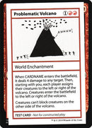 Problematic Volcano No PW Symbol [CMB1]