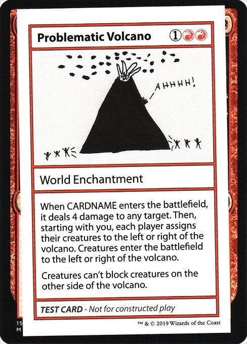 Problematic Volcano No PW Symbol [CMB1]