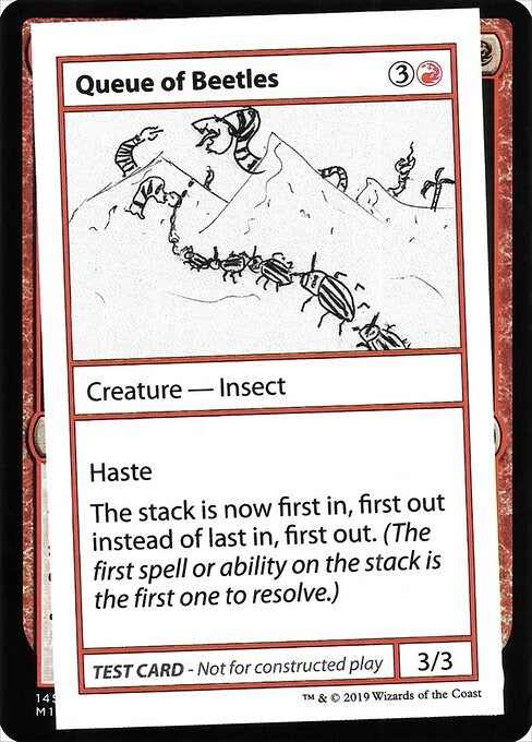 Queue of Beetles No PW Symbol [CMB1]