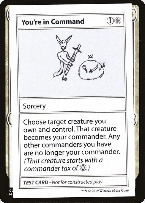 Youre In Command No PW Symbol [CMB1]