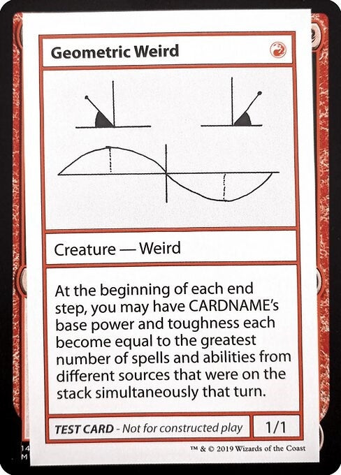 Geometric Weird No PW Symbol [CMB1]