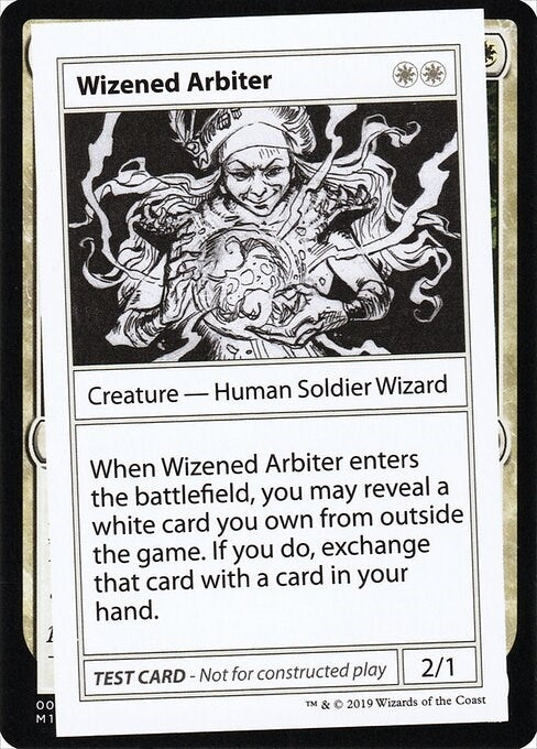 Wizened Arbiter No PW Symbol [CMB1]