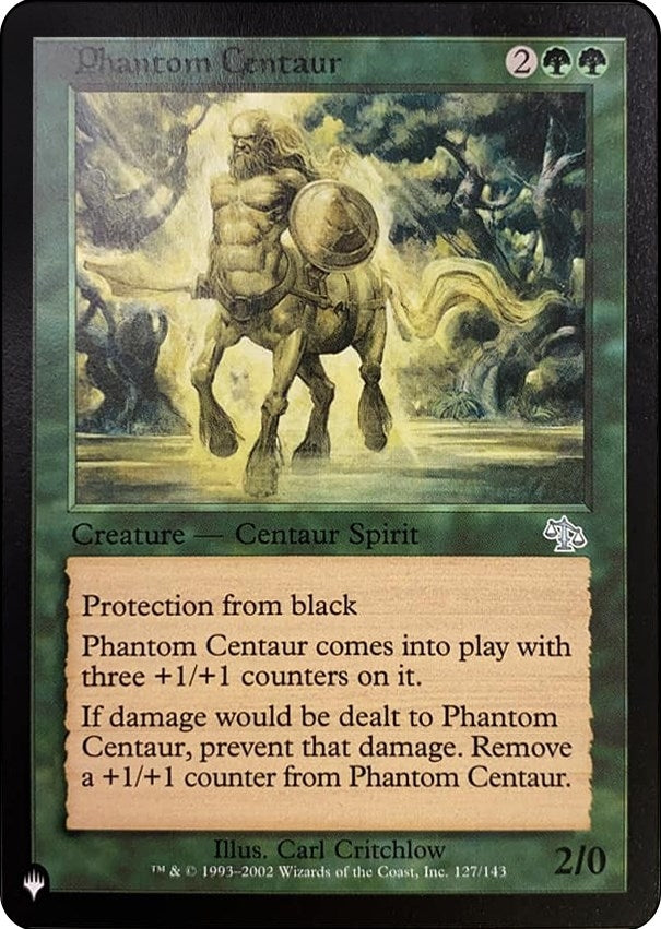 Phantom Centaur Misprint (127) [LIST]