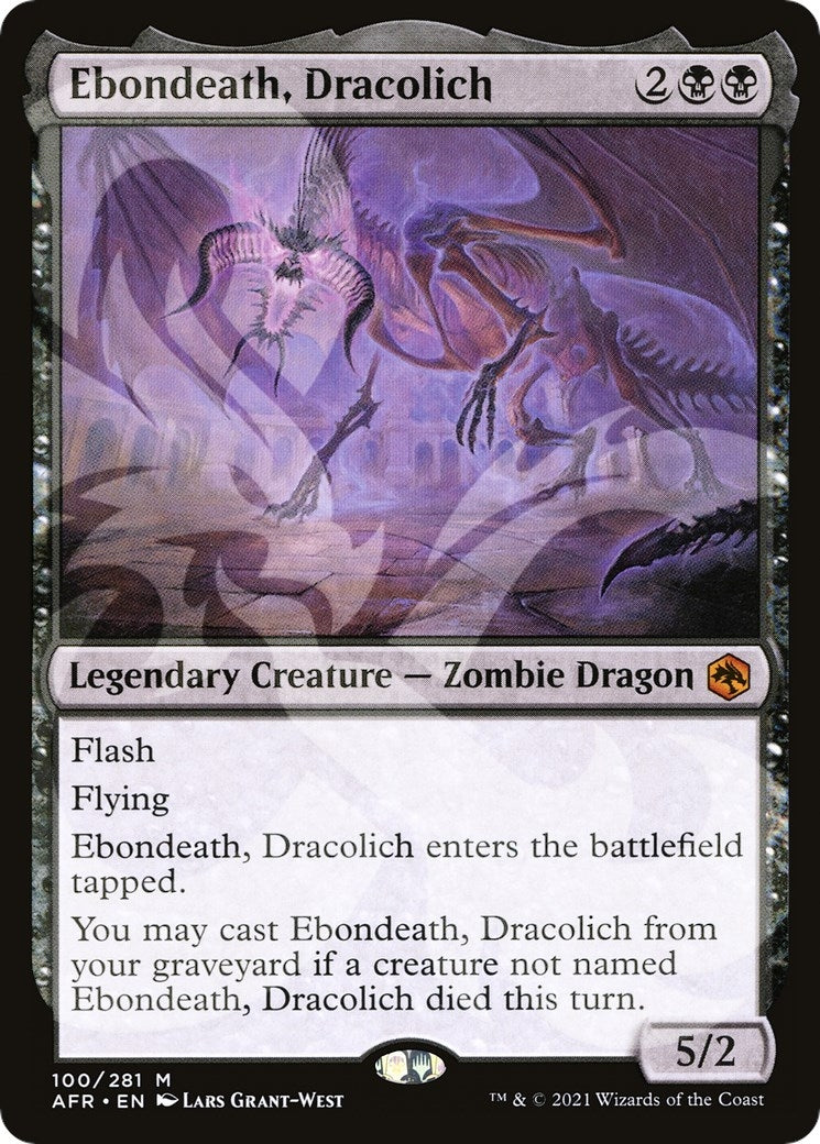 Ebondeath Dracolich (100) [AFR&]