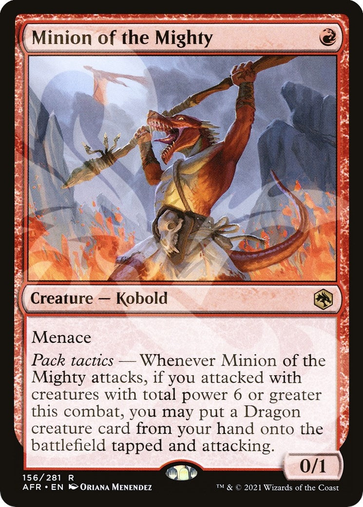 Minion of the Mighty (Ampersand Promo) [Dungeons & Dragons: Adventures in the Forgotten Realms Promos]