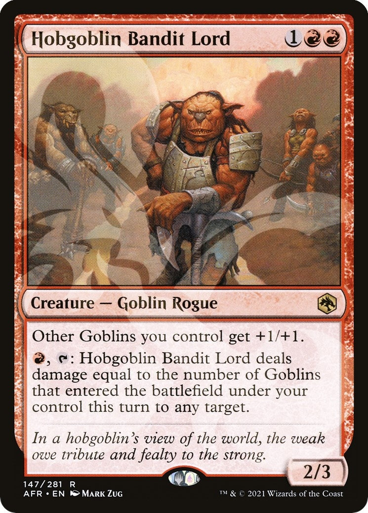 Hobgoblin Bandit Lord (147) [AFR&]