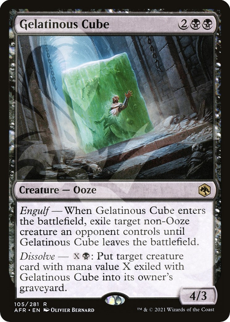 Gelatinous Cube (105) [AFR&]